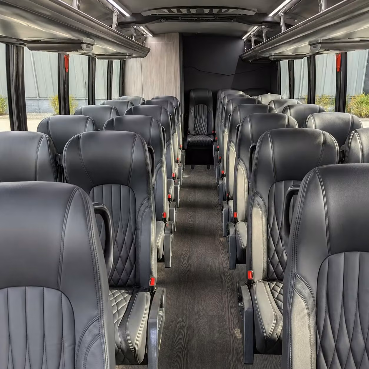28 passenger minibus inside