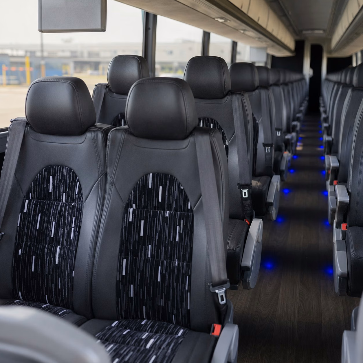 alhambra charter bus interior