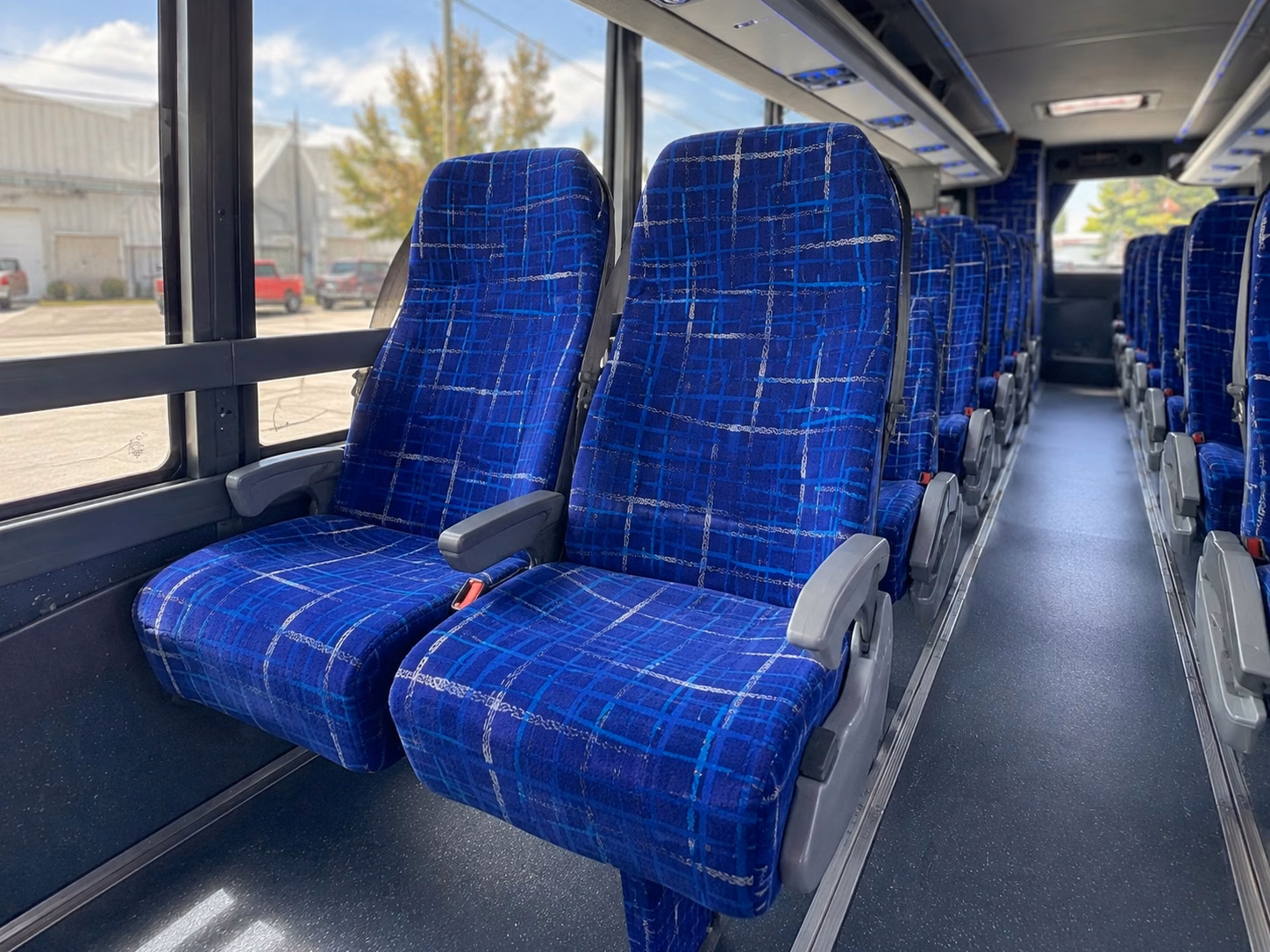 how bus type changes charter bus prices in alhambra california